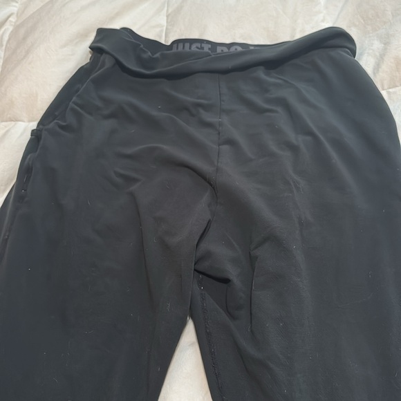 Nike Women’s Dry Fit Sweat Pants Size L Black - Picture 6 of 7